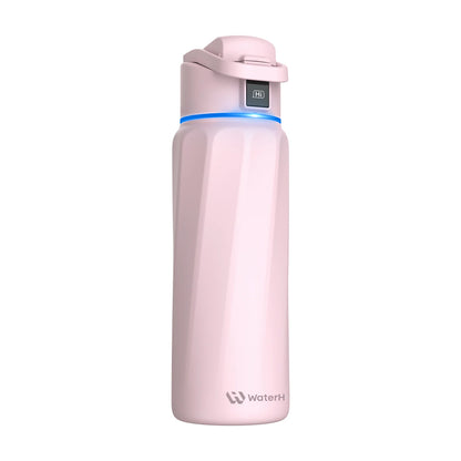 Stay Hydrated in Style: The WaterH Boost Smart Water Bottle - 32 Oz with Hydration Tracking App & Insulation