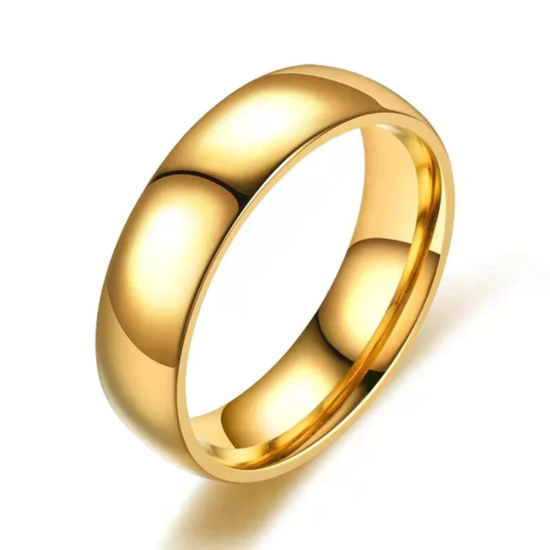 Stylish Smart Temperature Ring - Real-Time Body Temperature Monitoring in Stainless Steel