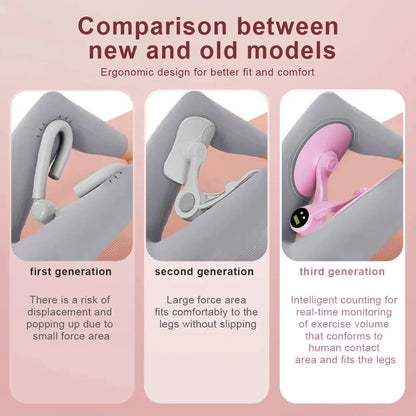 Revolutionary Smart Thigh Master | Adjustable Pelvic Floor Exerciser with Auto-Counter | Ultimate Inner Thigh, Kegel, and Full Body Workout Device for Women and Men