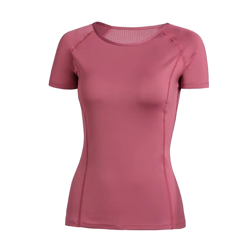 Elevate Your Workout with Our Plus Size Women's Yoga T-Shirt – Stylish and Comfortable Sportswear!